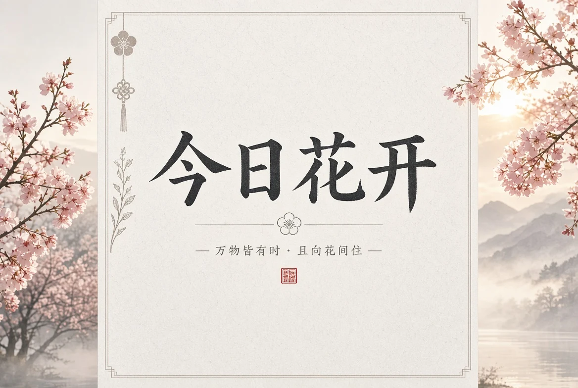 今日花开内容图